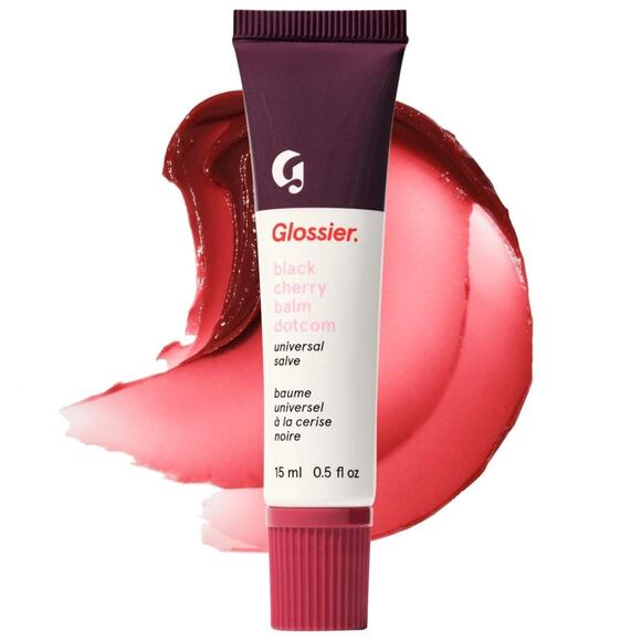 GLOSSIER Balm Dotcom Lip Balm And Skin Salve | Color: Black Cherry | NEW/NIB!! - Picture 1 of 14